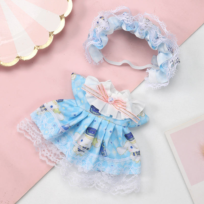 Labubu Sku Blue Princess Outfit-1