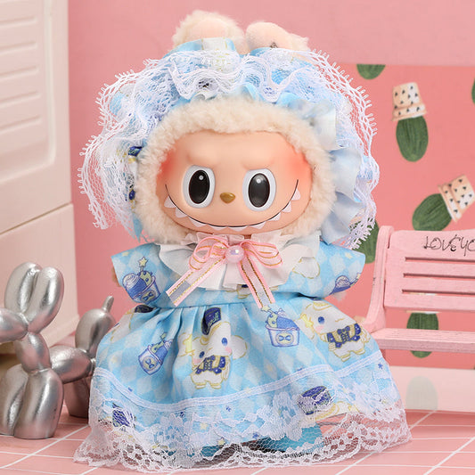 Labubu Sku Blue Princess Outfit-0