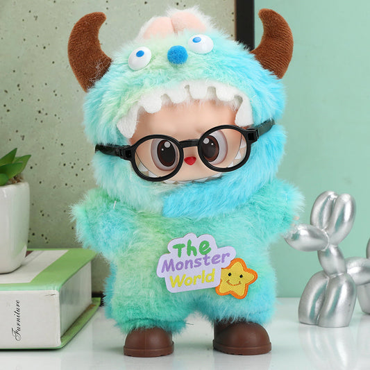 Labubu The Icy Blue Snow Monster Outfit-0